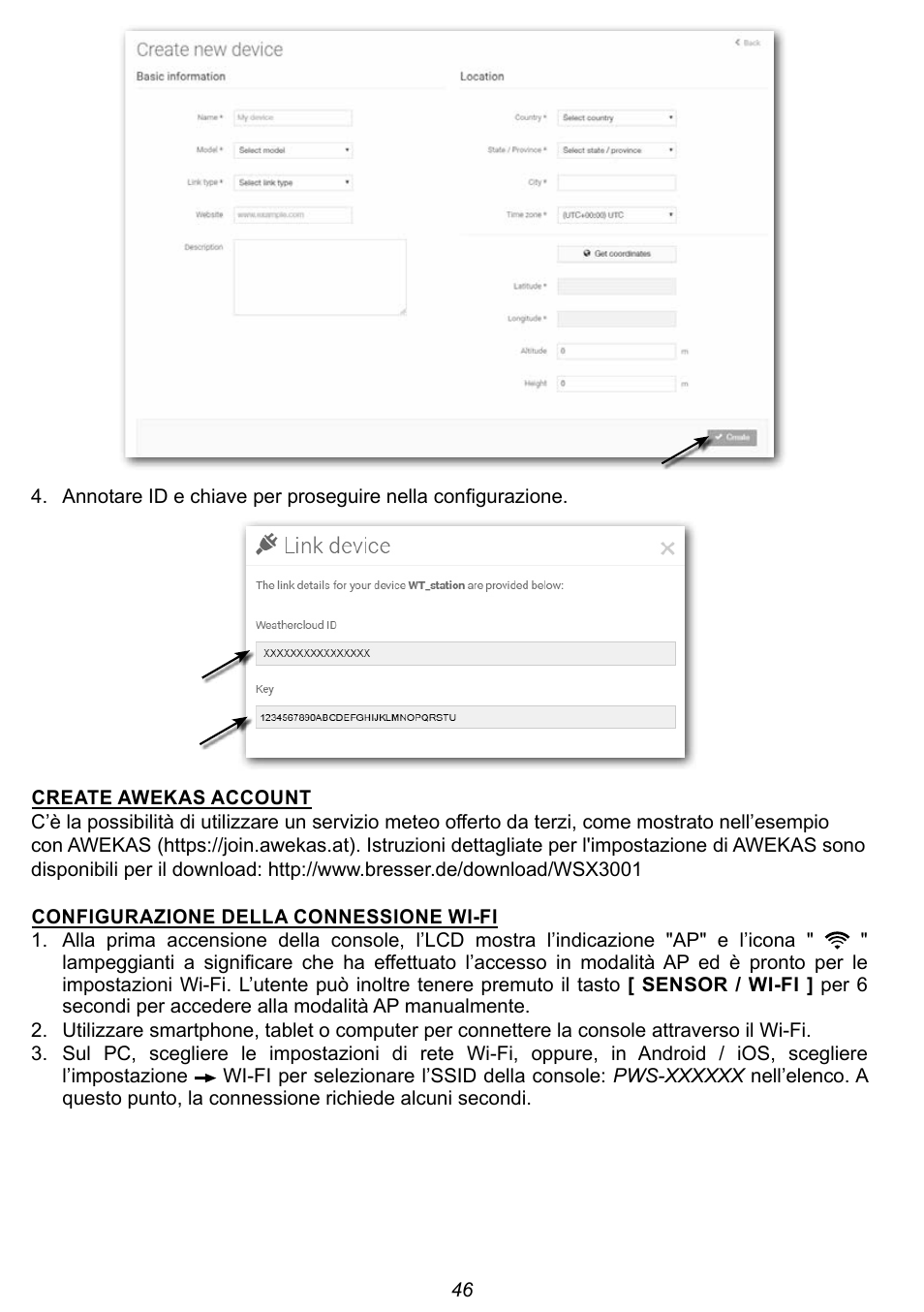 Explore Scientific 7-in-1 Sensor for 7-in-1 Wi-Fi Weather Station User Manual | Page 46 / 172