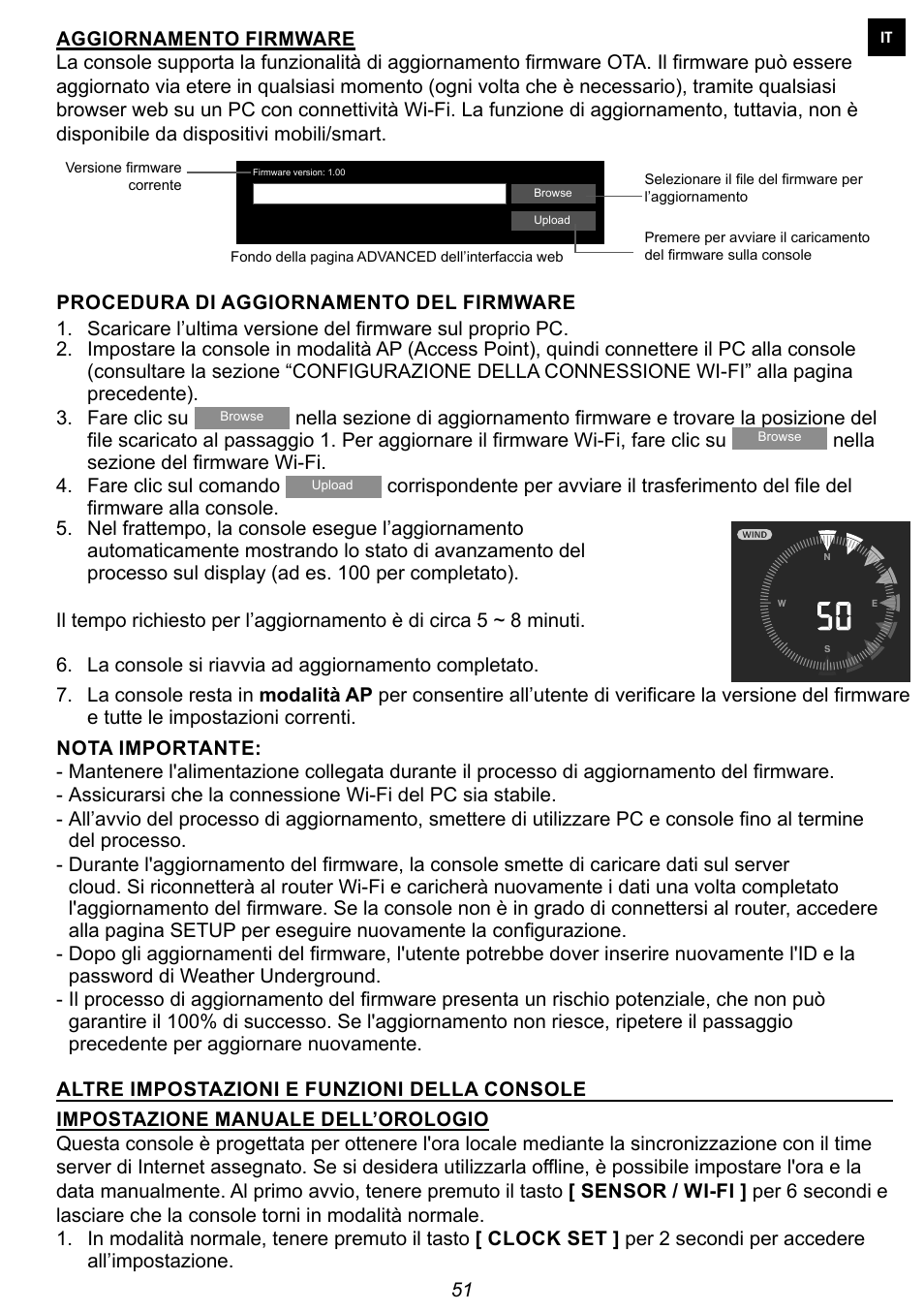 Explore Scientific 7-in-1 Sensor for 7-in-1 Wi-Fi Weather Station User Manual | Page 51 / 172