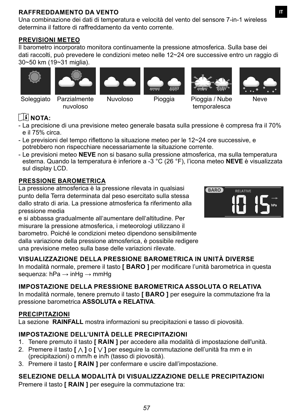 Explore Scientific 7-in-1 Sensor for 7-in-1 Wi-Fi Weather Station User Manual | Page 57 / 172