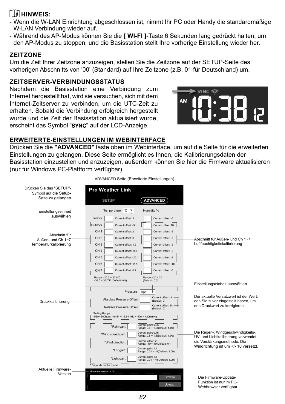 Explore Scientific 7-in-1 Sensor for 7-in-1 Wi-Fi Weather Station User Manual | Page 82 / 172