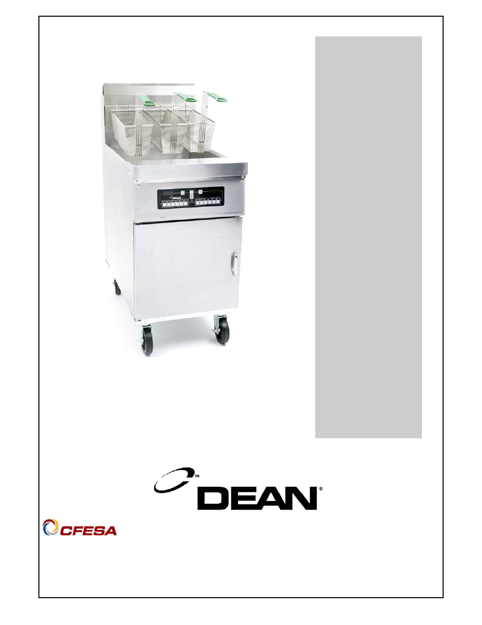 Dean & Deluca SCFHDC User Manual | 98 pages