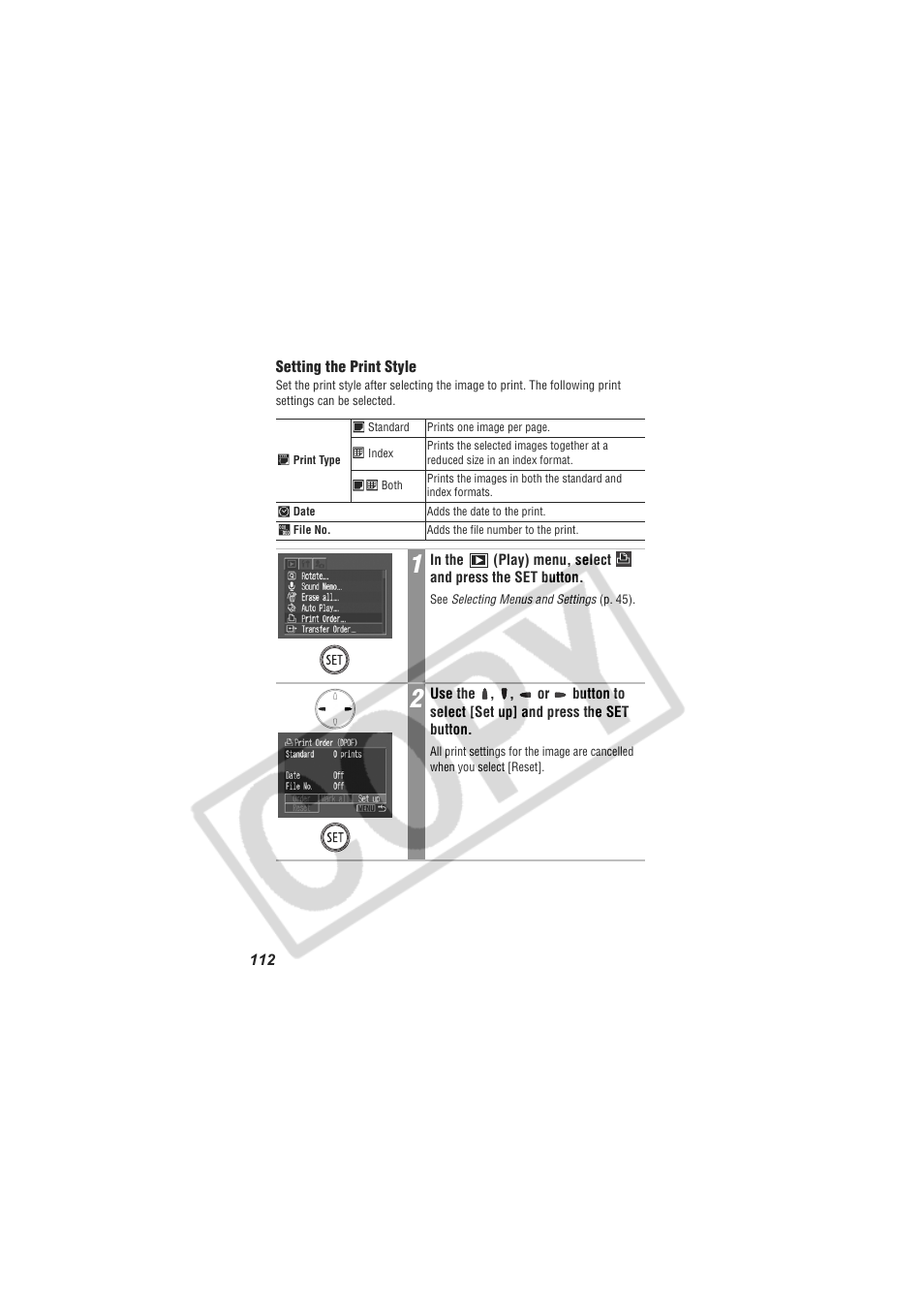 Digital Camera Battery SD20 User Manual | Page 114 / 163