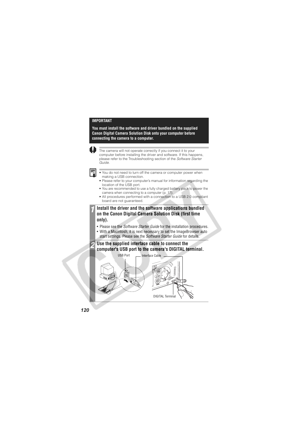 Digital Camera Battery SD20 User Manual | Page 122 / 163