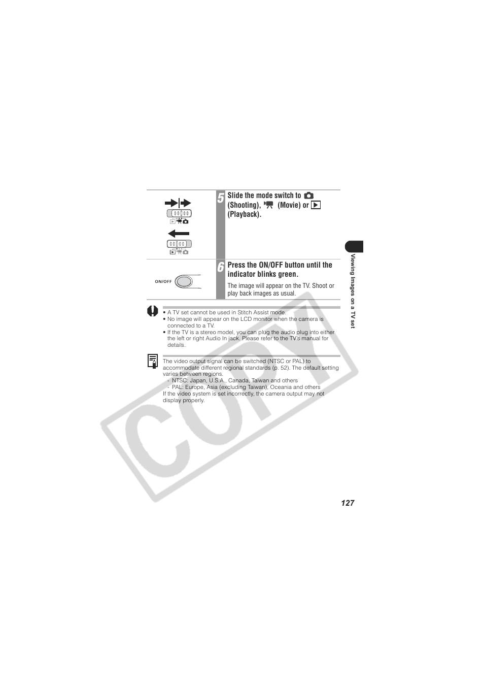 Digital Camera Battery SD20 User Manual | Page 129 / 163