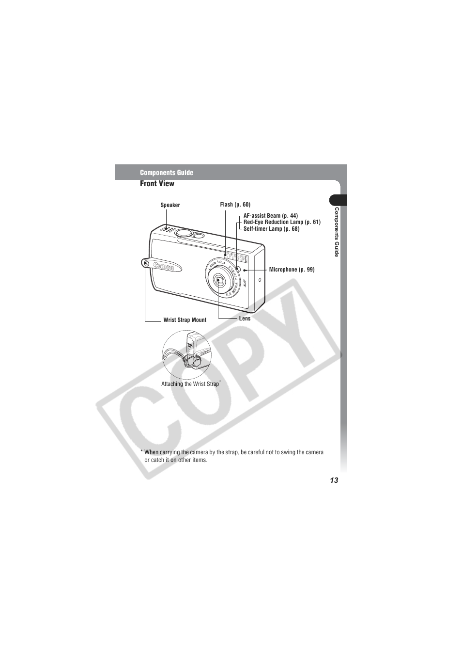 Digital Camera Battery SD20 User Manual | Page 15 / 163