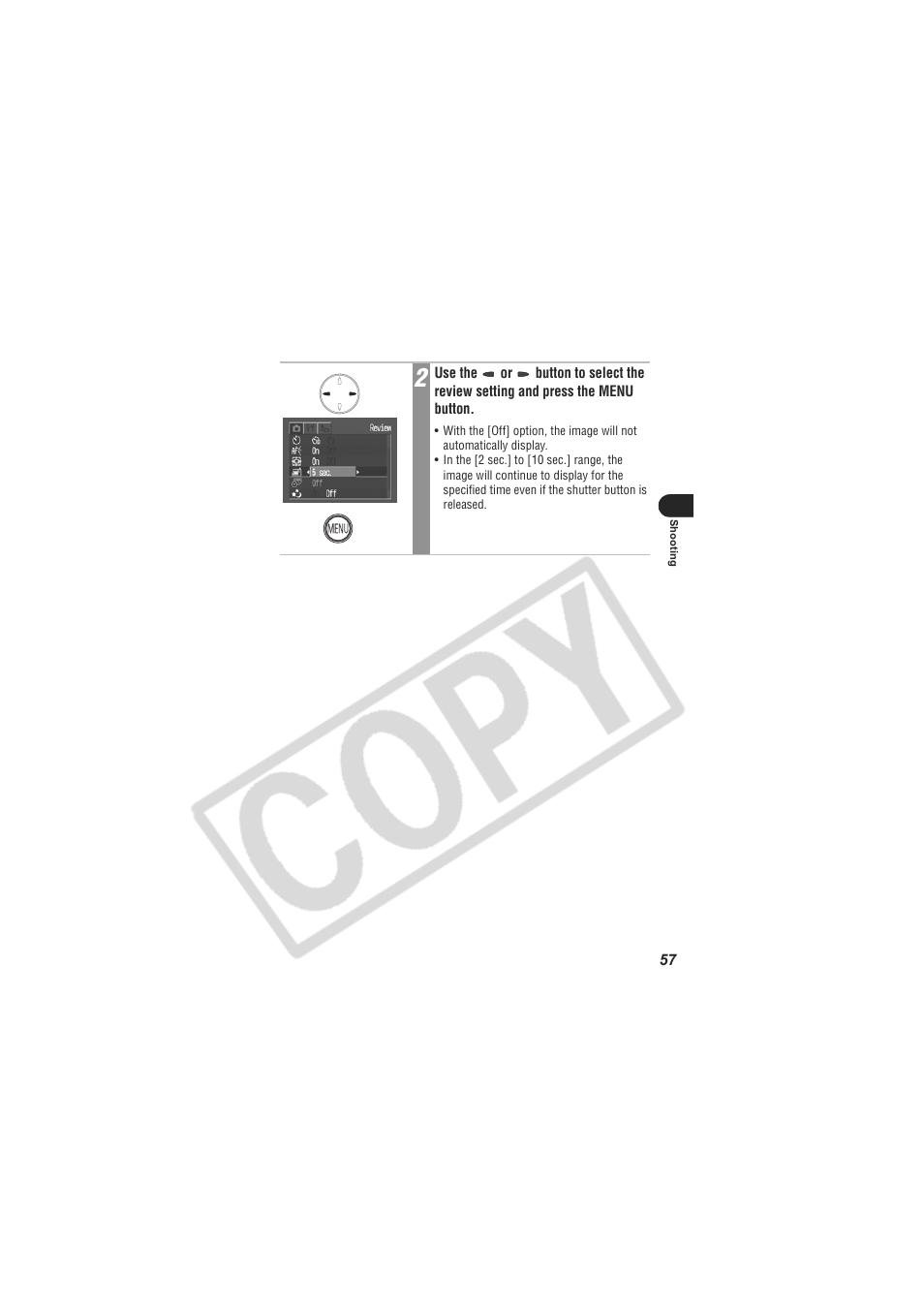 Digital Camera Battery SD20 User Manual | Page 59 / 163