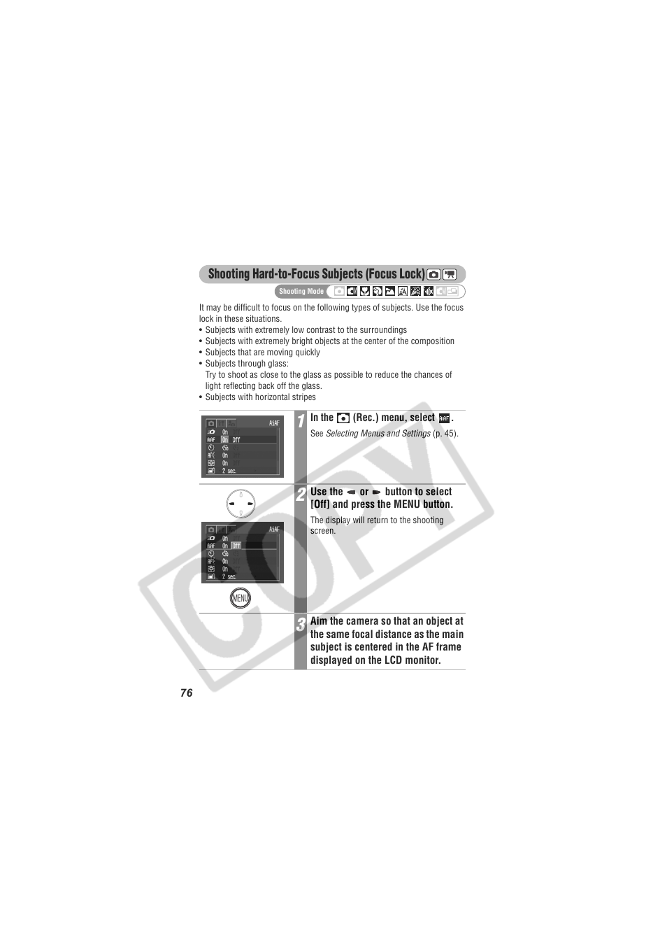 Digital Camera Battery SD20 User Manual | Page 78 / 163