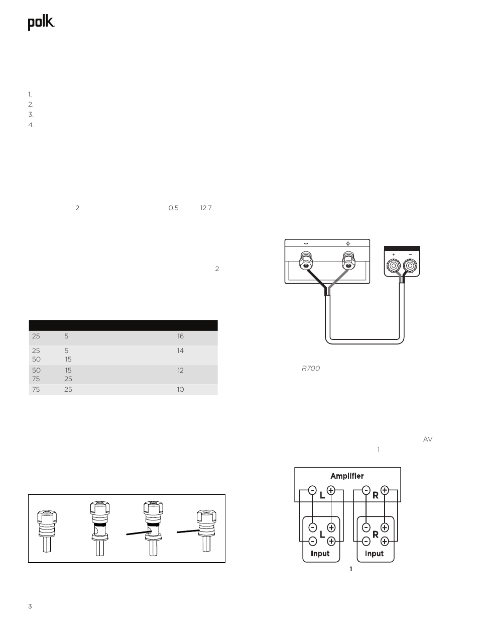 Polk Audio Reserve Series R700 Three-Way Floorstanding Speaker (Walnut, Single) User Manual | Page 130 / 155