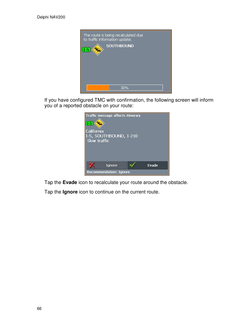 Delphi NAV200 User Manual | Page 66 / 85