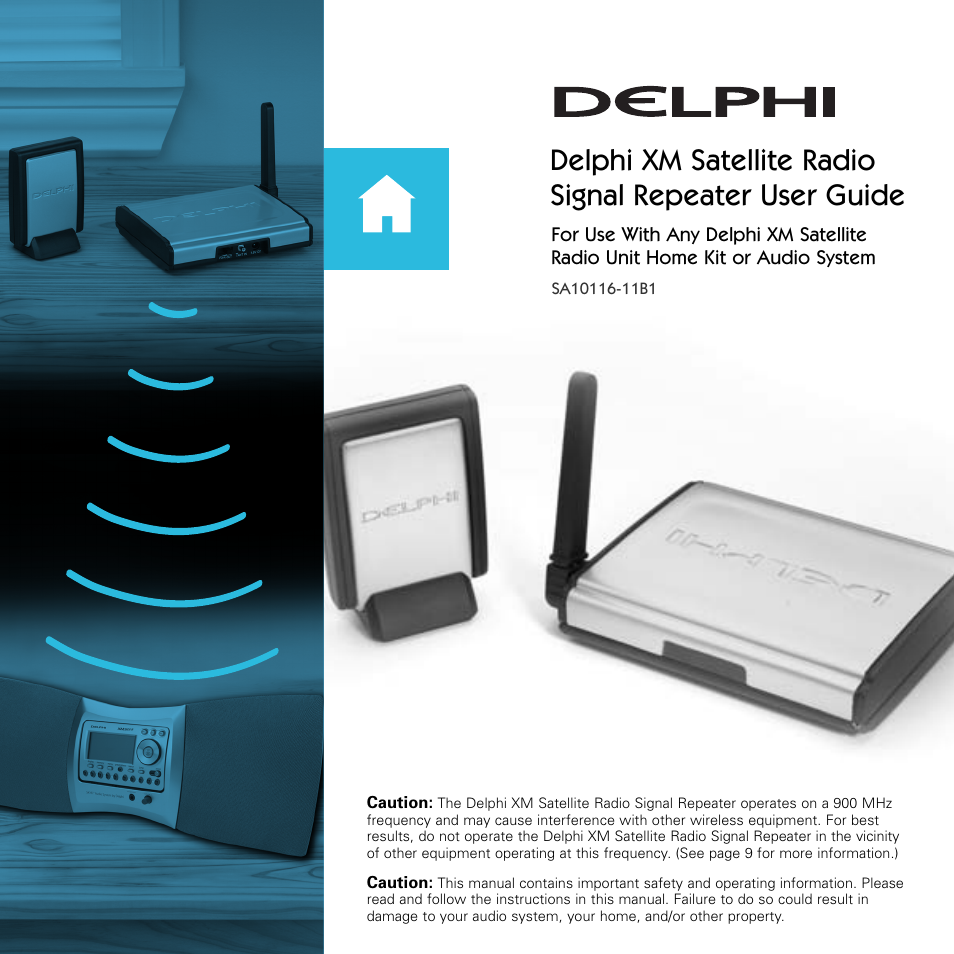 Delphi SA10116-11B1 User Manual | 28 pages