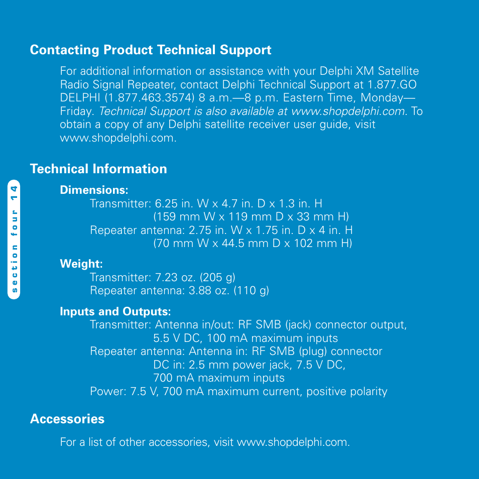 Delphi SA10116-11B1 User Manual | Page 24 / 28