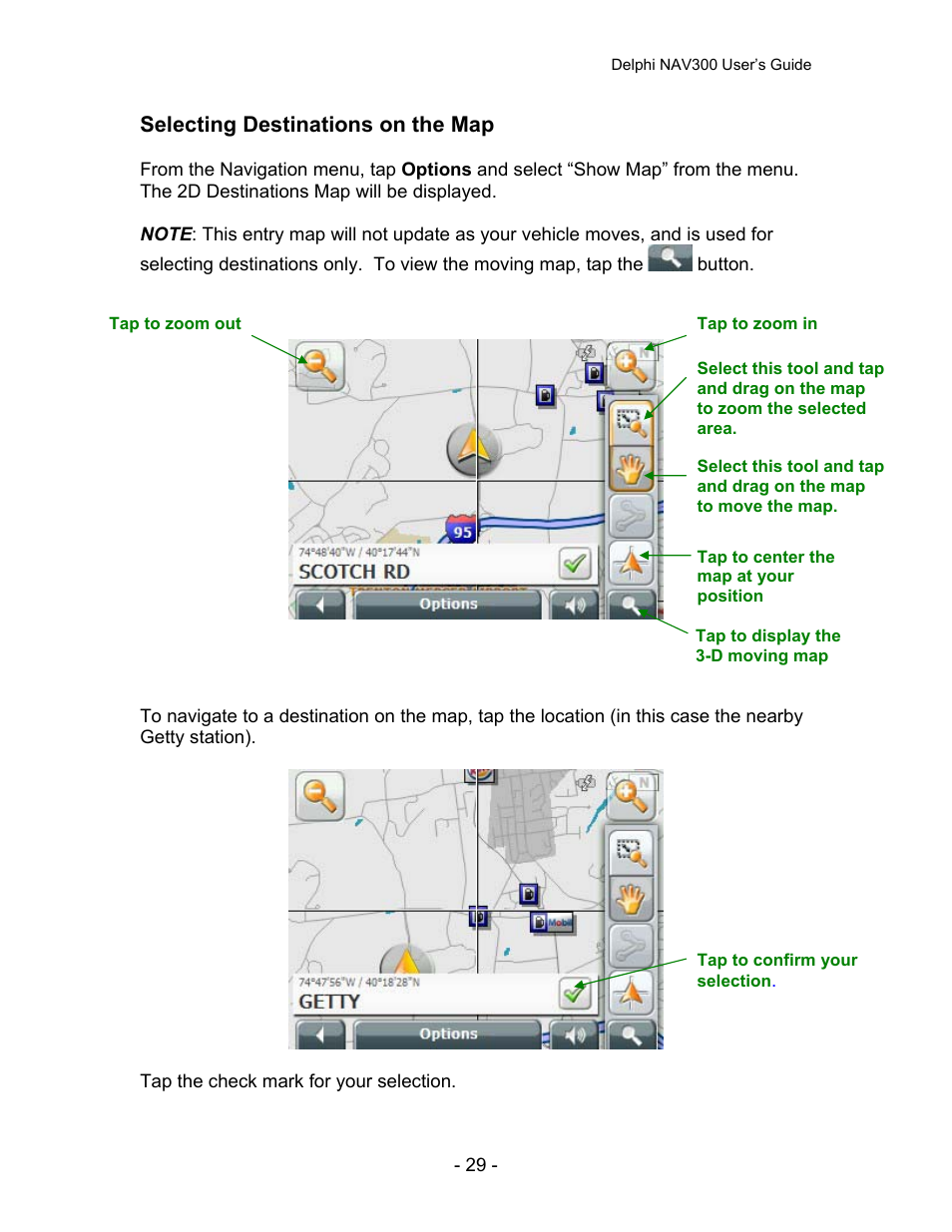 Delphi NAV300 User Manual | Page 30 / 67