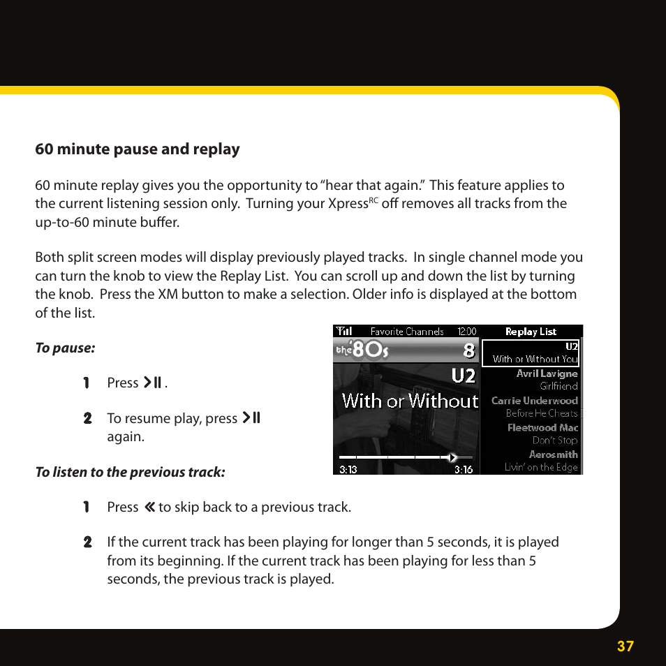 Special features | Delphi XpressRC SA10316 User Manual | Page 37 / 76