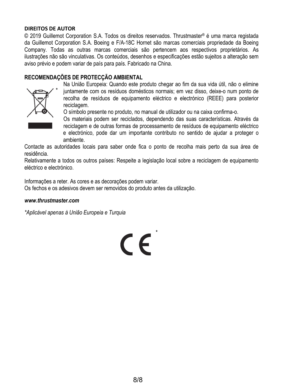 Thrustmaster F/A-18C Hornet HOTAS Add-On Grip User Manual | Page 57 / 169