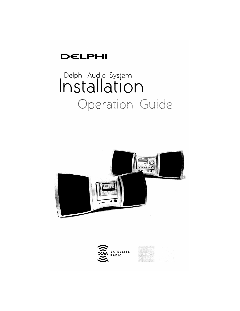 Delphi SA10201 User Manual | 60 pages