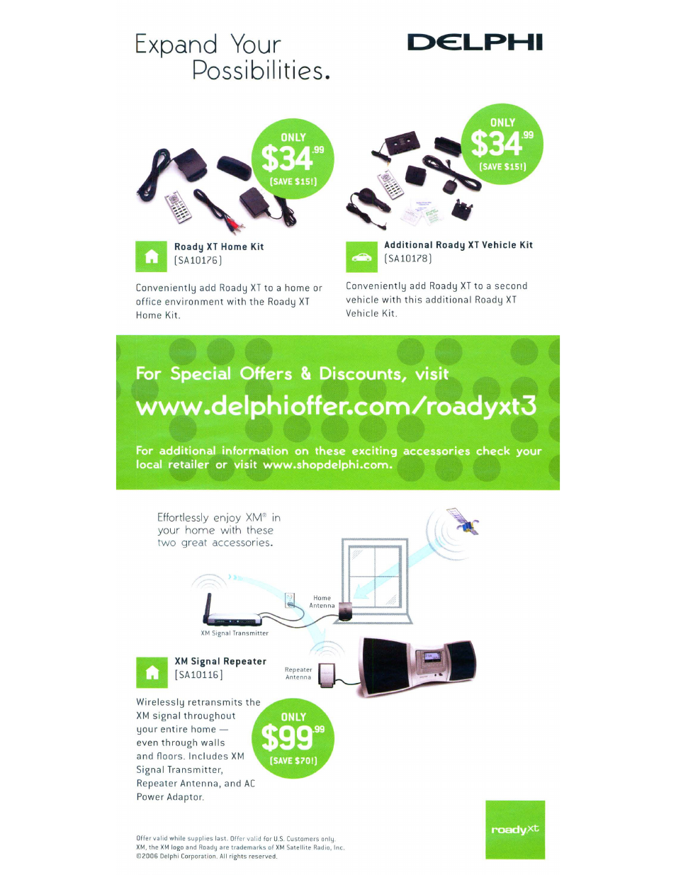 Delphi accessory brochure | Delphi SA10201 User Manual | Page 60 / 60