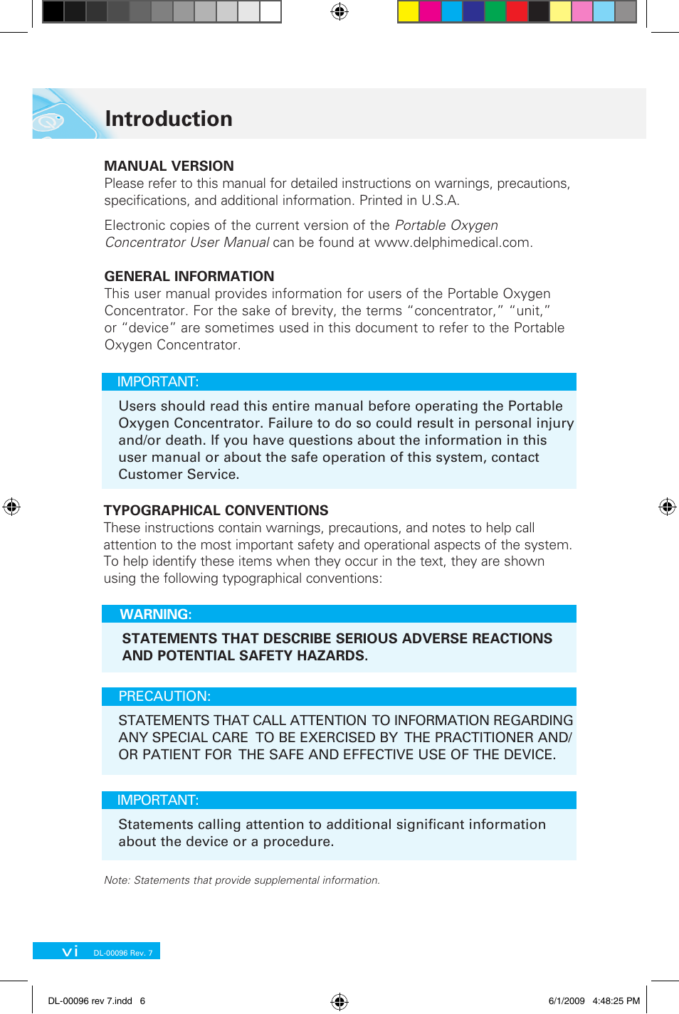 Introduction | Delphi DL-00183 User Manual | Page 6 / 40