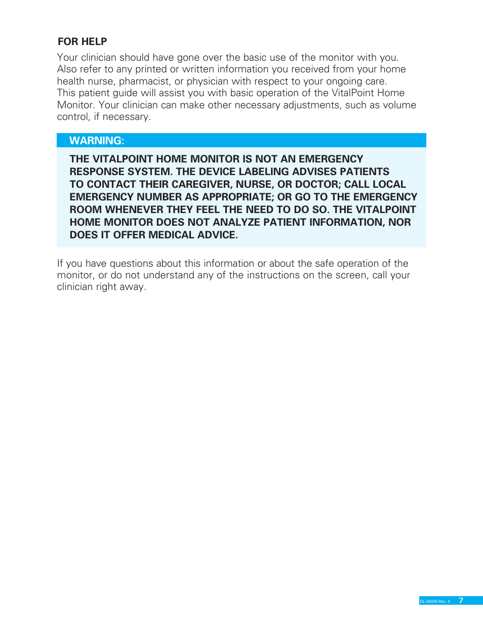 Delphi VITALPOINT II DL-00035 User Manual | Page 21 / 40