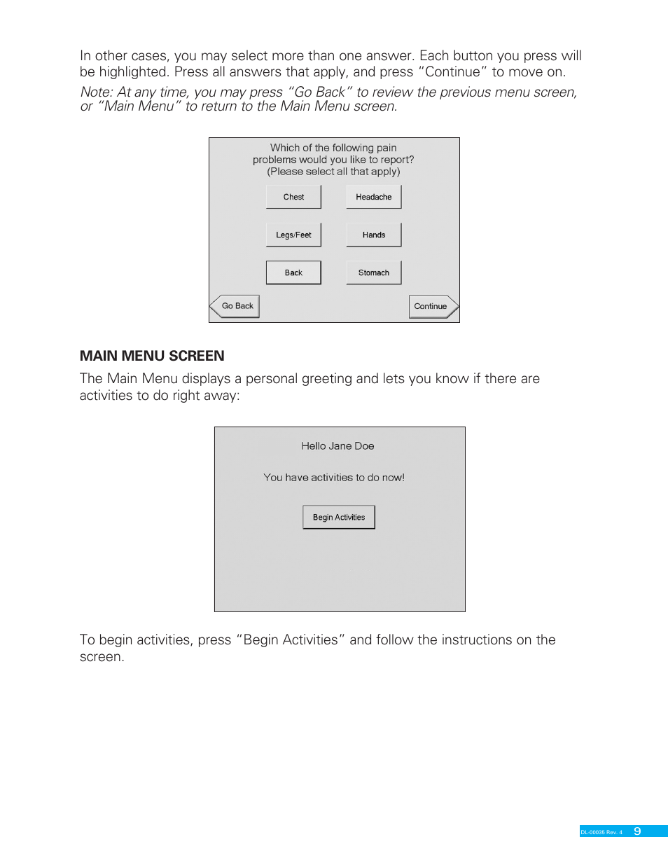 Delphi VITALPOINT II DL-00035 User Manual | Page 23 / 40