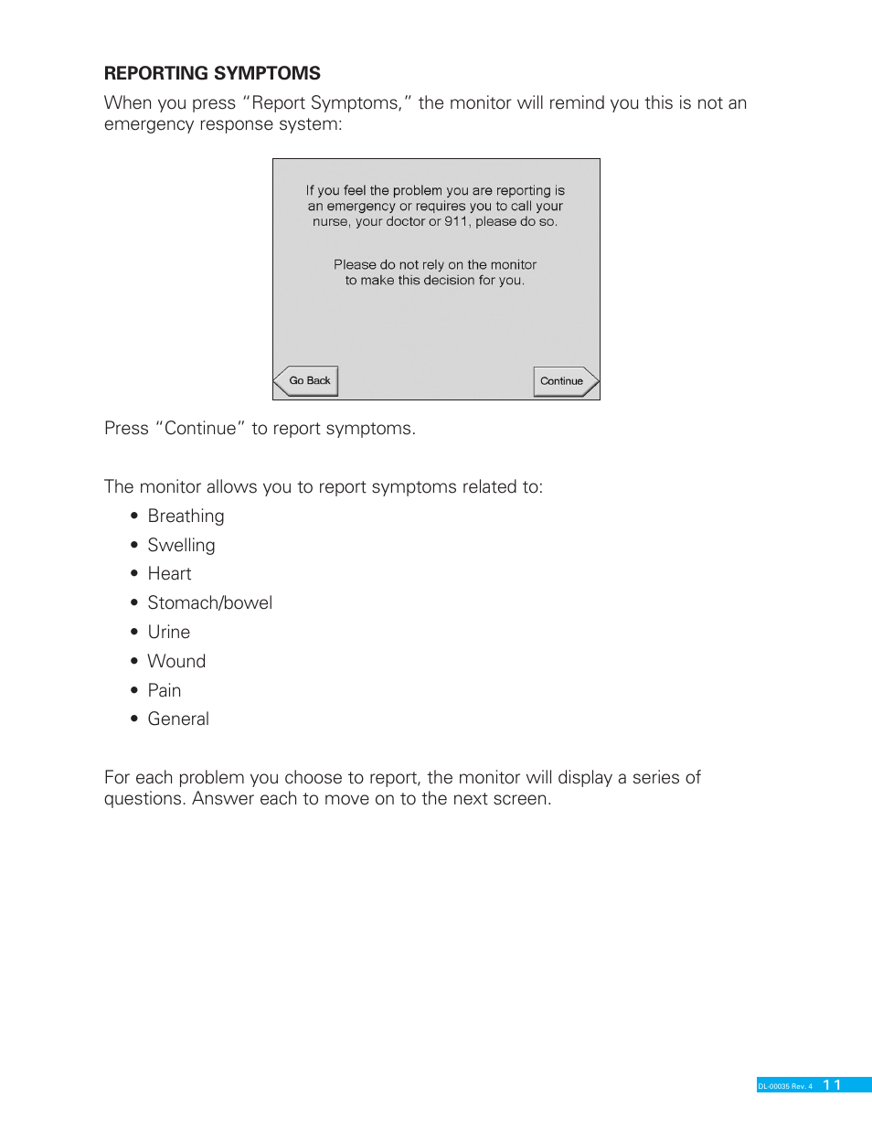 Delphi VITALPOINT II DL-00035 User Manual | Page 25 / 40