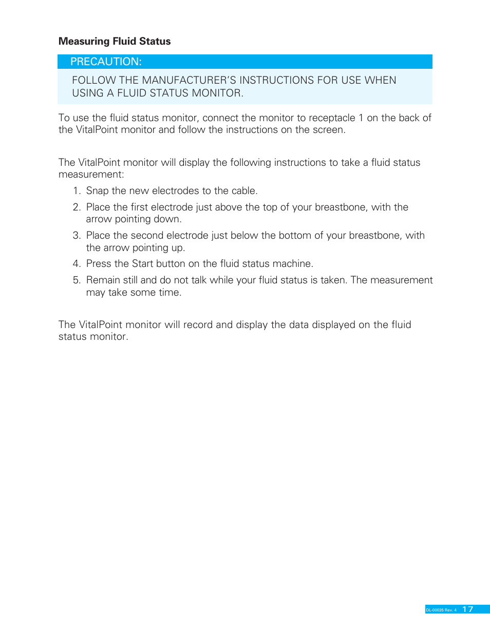 Delphi VITALPOINT II DL-00035 User Manual | Page 31 / 40