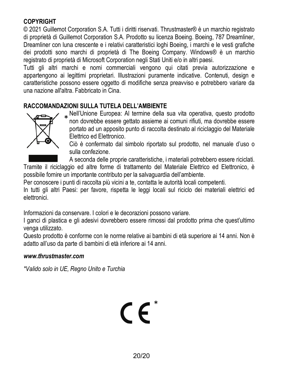 Thrustmaster TCA Yoke Boeing Edition Flight Stick User Manual | Page 101 / 415