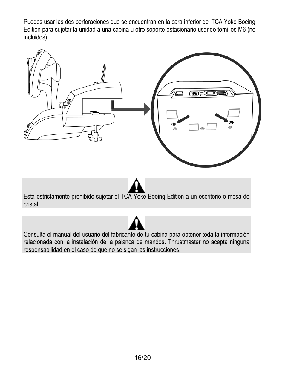 Thrustmaster TCA Yoke Boeing Edition Flight Stick User Manual | Page 117 / 415