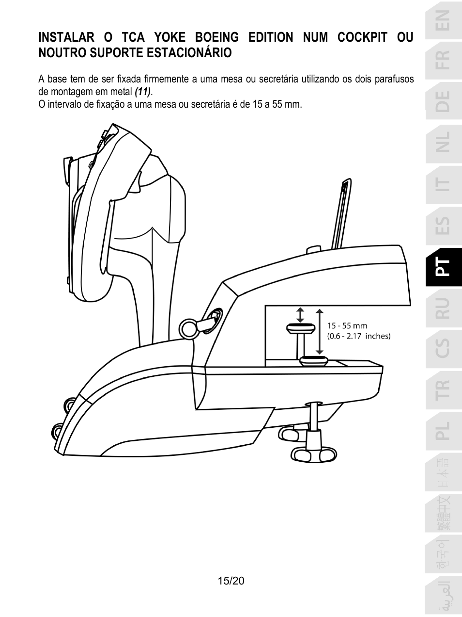 Thrustmaster TCA Yoke Boeing Edition Flight Stick User Manual | Page 136 / 415