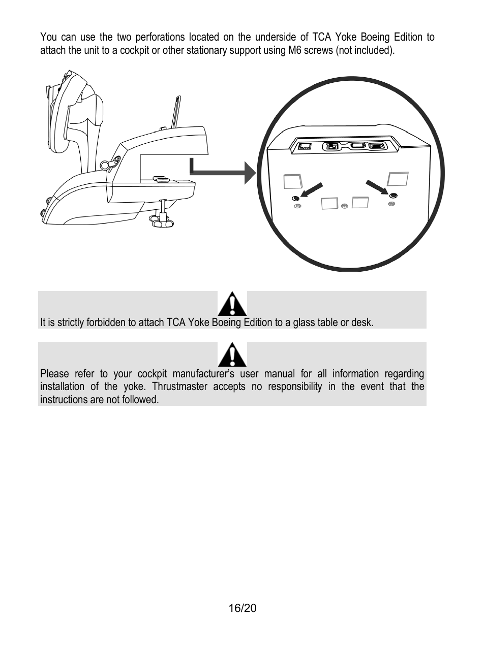 Thrustmaster TCA Yoke Boeing Edition Flight Stick User Manual | Page 17 / 415