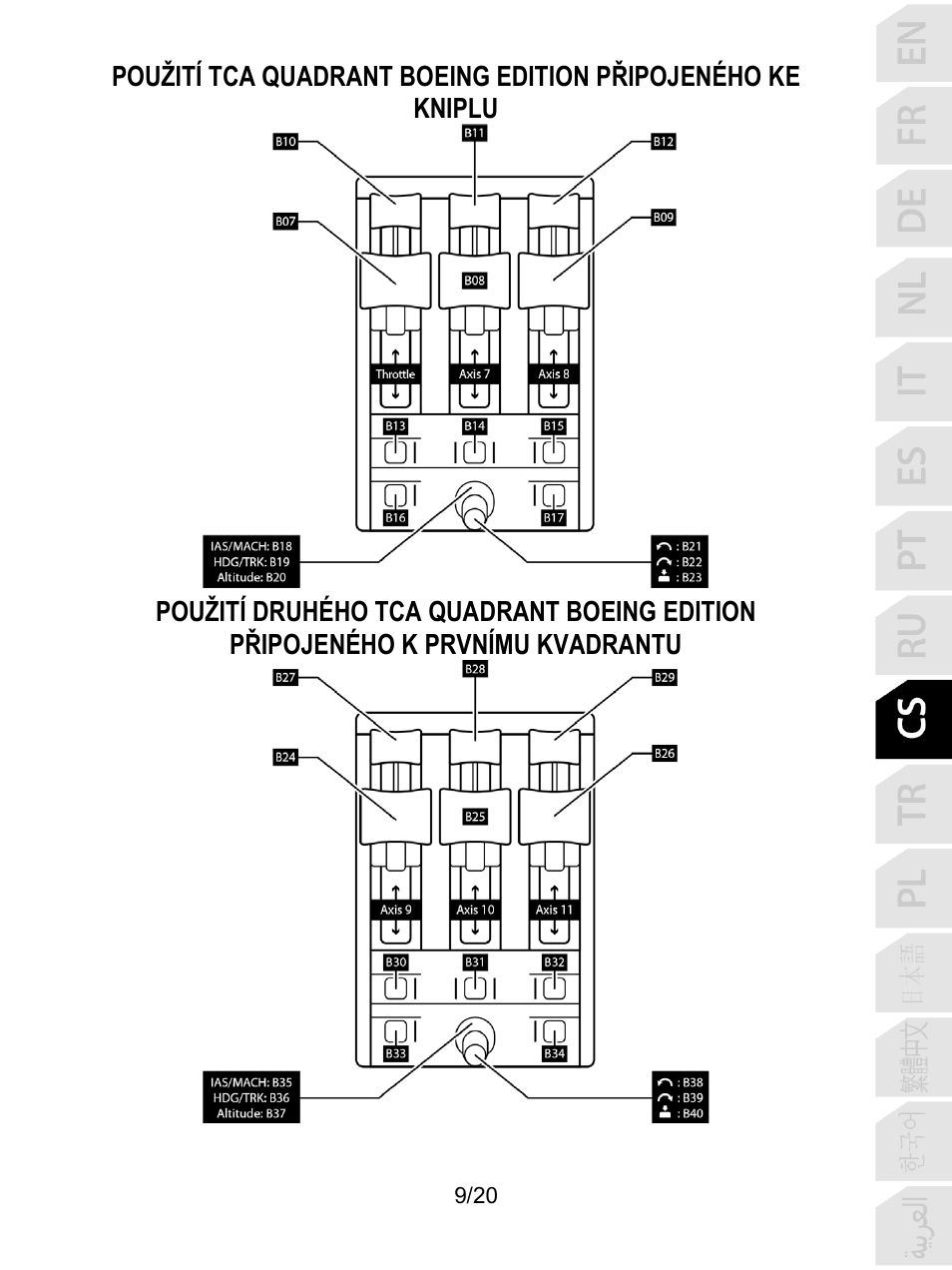 Thrustmaster TCA Yoke Boeing Edition Flight Stick User Manual | Page 170 / 415