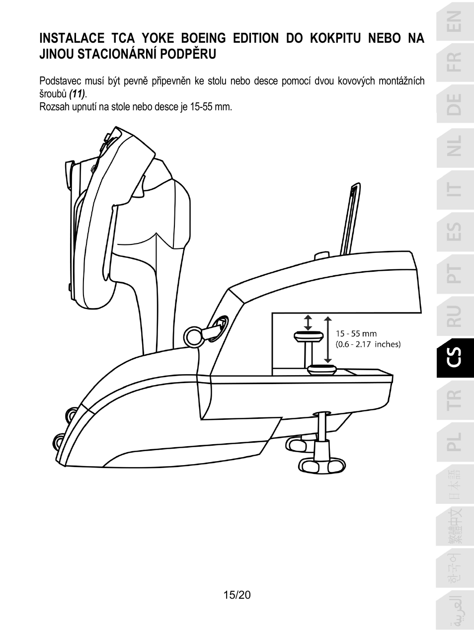 Thrustmaster TCA Yoke Boeing Edition Flight Stick User Manual | Page 176 / 415