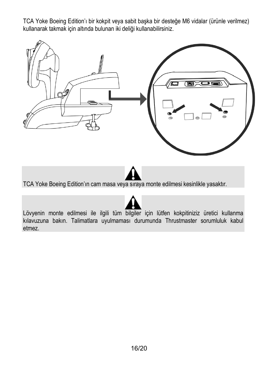 Thrustmaster TCA Yoke Boeing Edition Flight Stick User Manual | Page 197 / 415