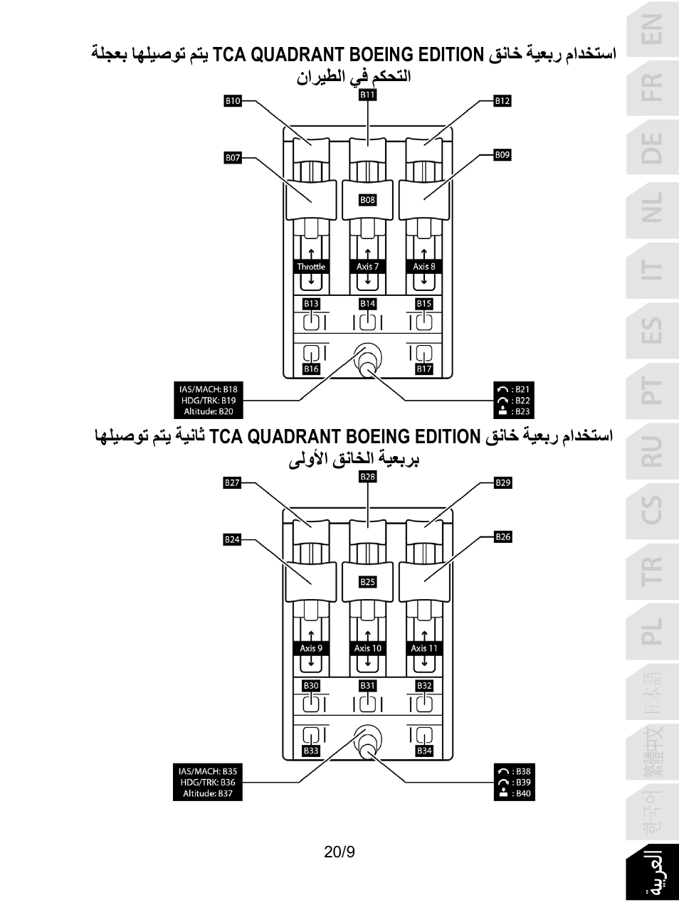 Thrustmaster TCA Yoke Boeing Edition Flight Stick User Manual | Page 286 / 415