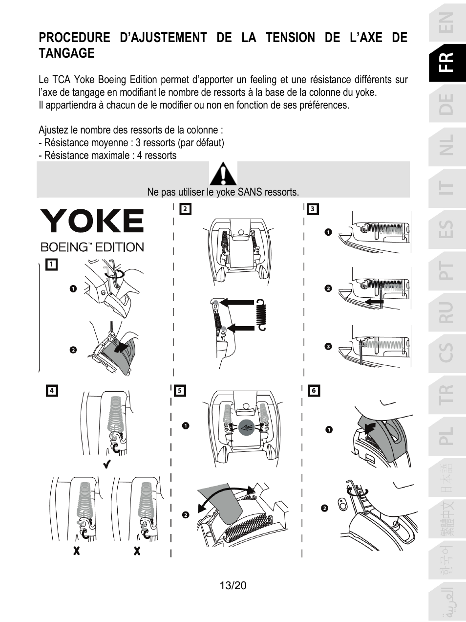 Thrustmaster TCA Yoke Boeing Edition Flight Stick User Manual | Page 34 / 415