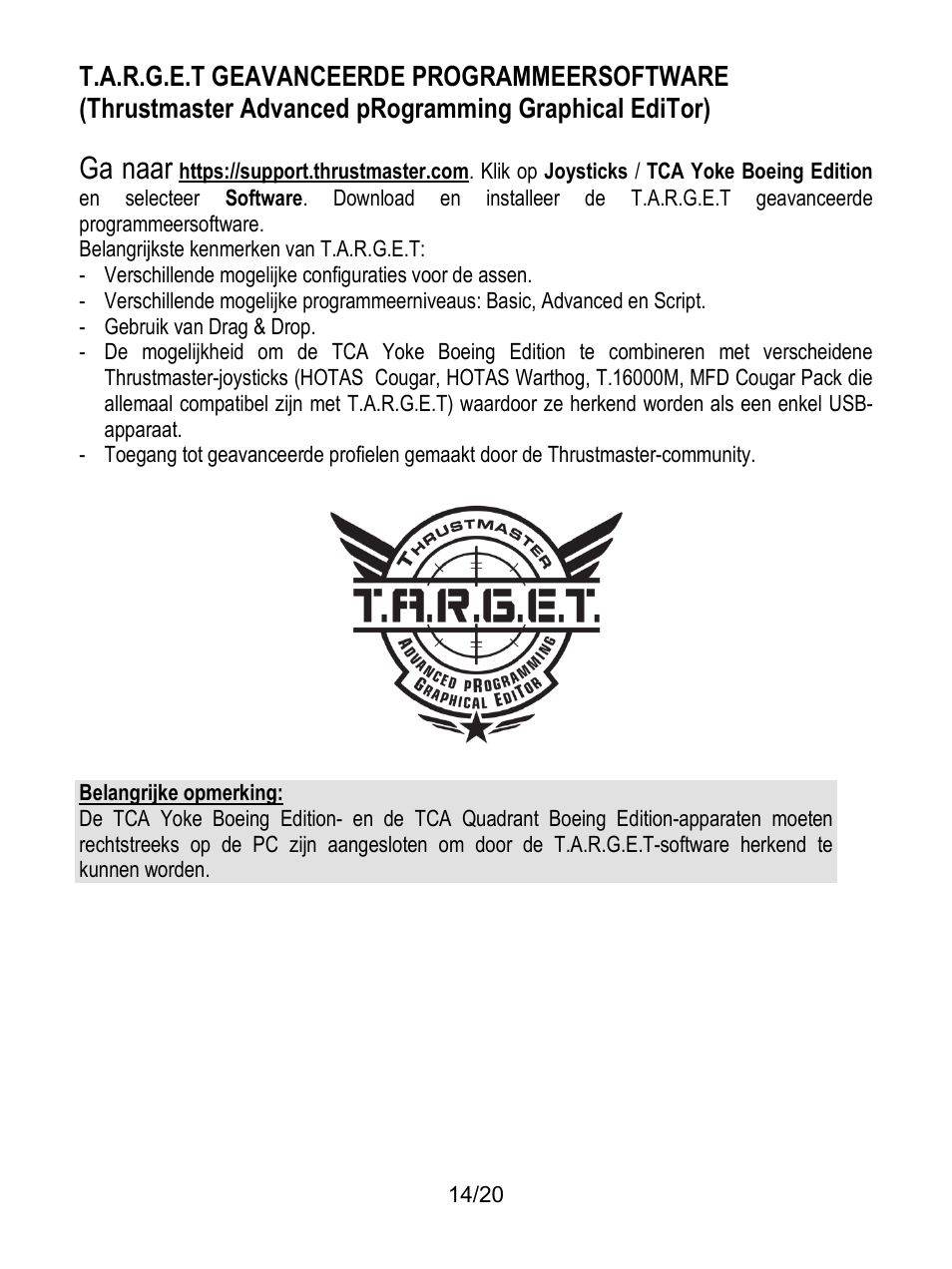 Ga na ar | Thrustmaster TCA Yoke Boeing Edition Flight Stick User Manual | Page 75 / 415