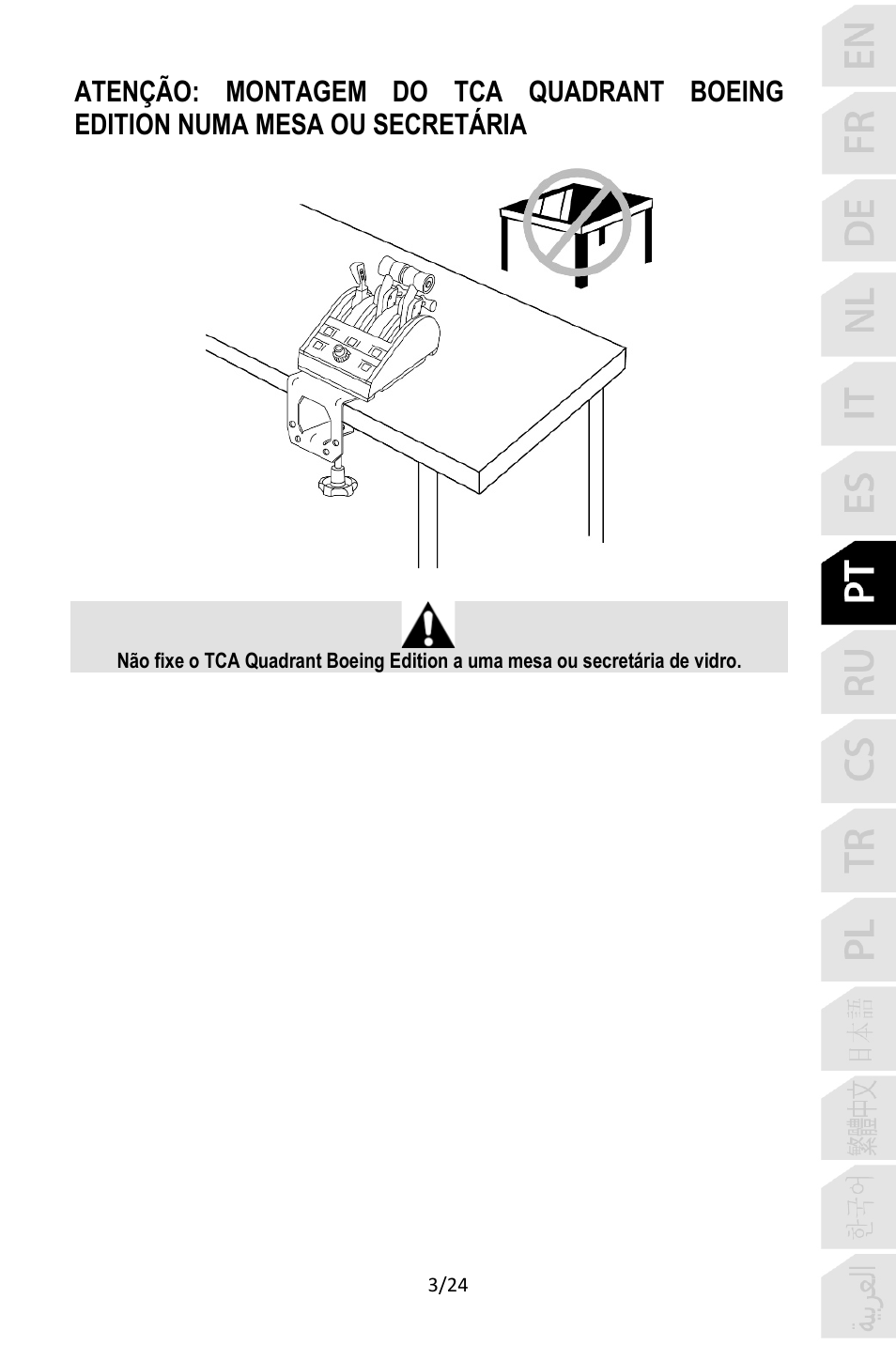 Thrustmaster TCA Yoke Pack Boeing Edition Flight Stick & Quadrant Bundle User Manual | Page 148 / 499