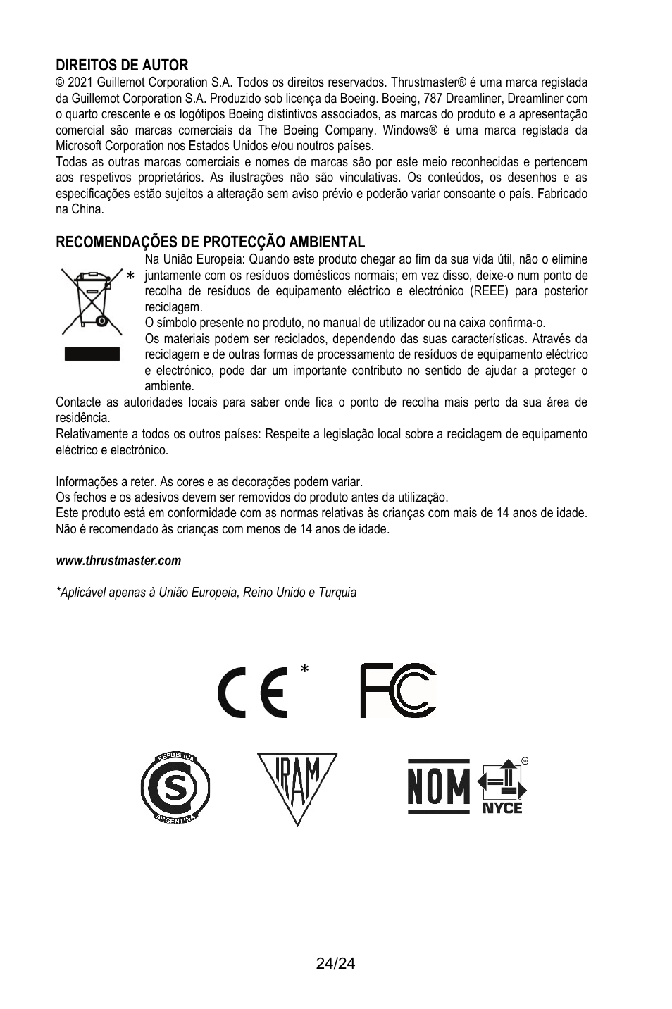 Thrustmaster TCA Yoke Pack Boeing Edition Flight Stick & Quadrant Bundle User Manual | Page 169 / 499