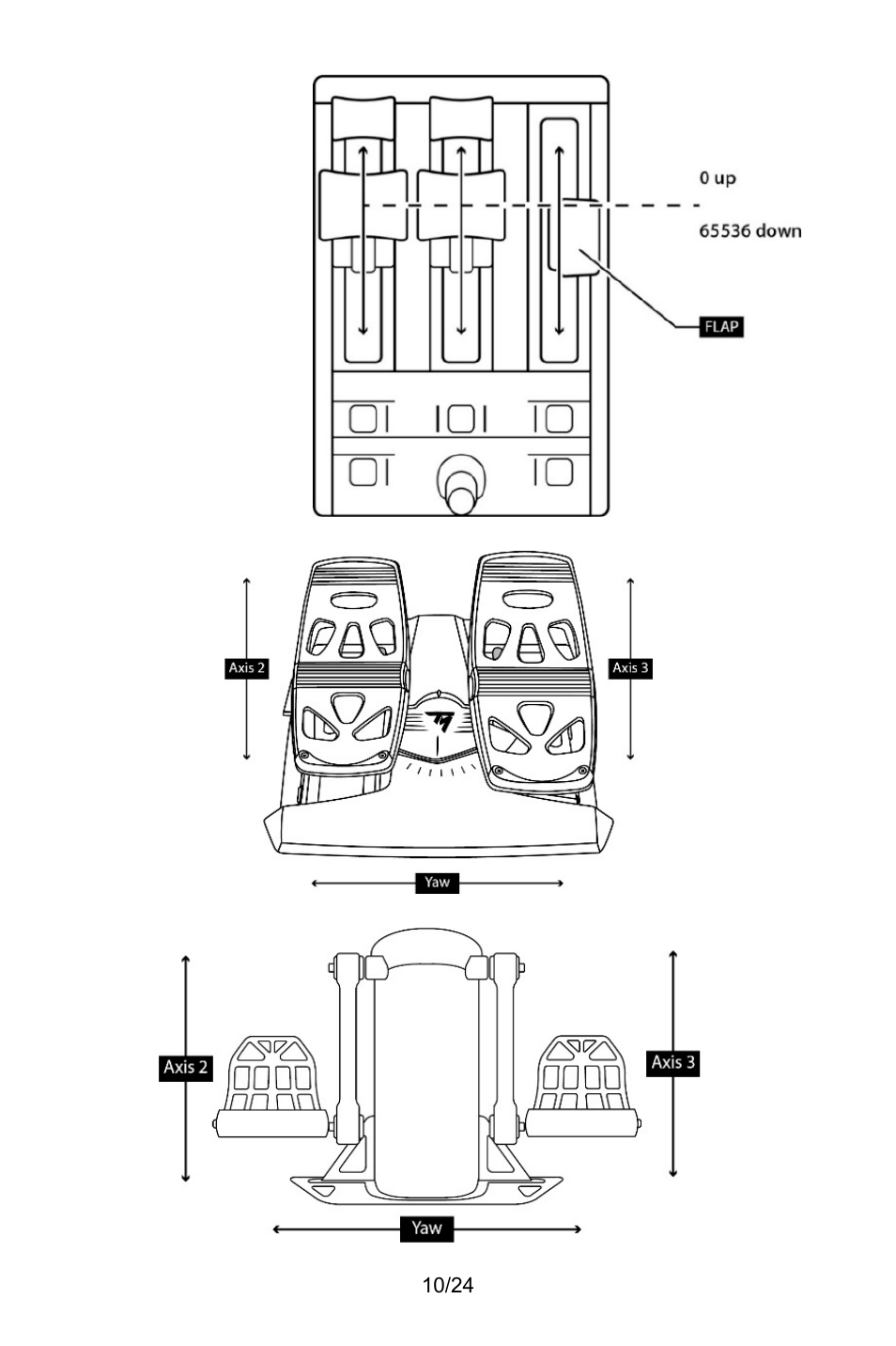 Thrustmaster TCA Yoke Pack Boeing Edition Flight Stick & Quadrant Bundle User Manual | Page 203 / 499