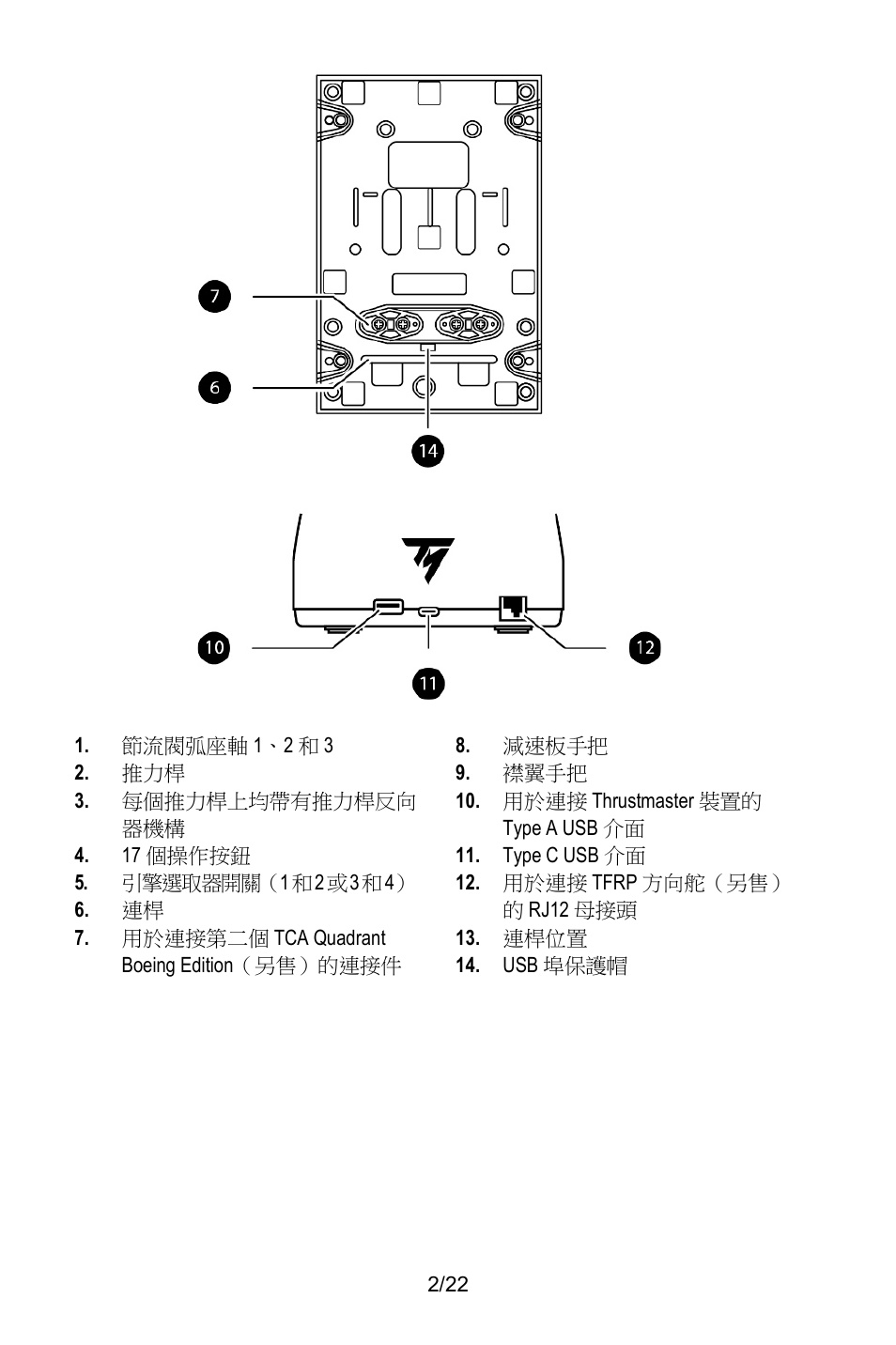 Thrustmaster TCA Yoke Pack Boeing Edition Flight Stick & Quadrant Bundle User Manual | Page 313 / 499