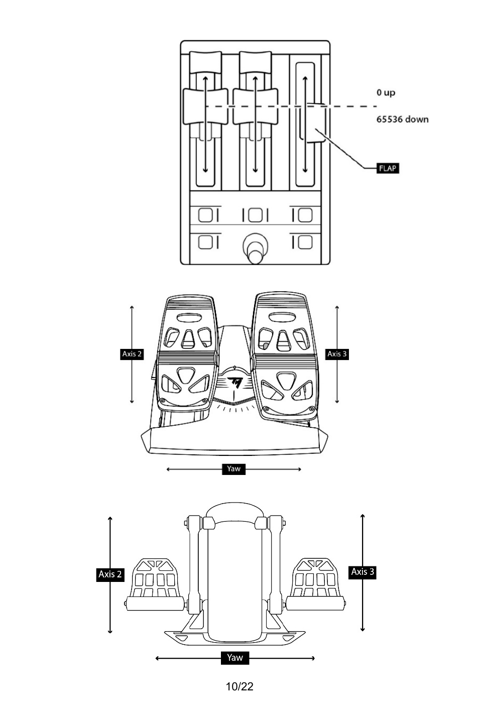 Thrustmaster TCA Yoke Pack Boeing Edition Flight Stick & Quadrant Bundle User Manual | Page 343 / 499