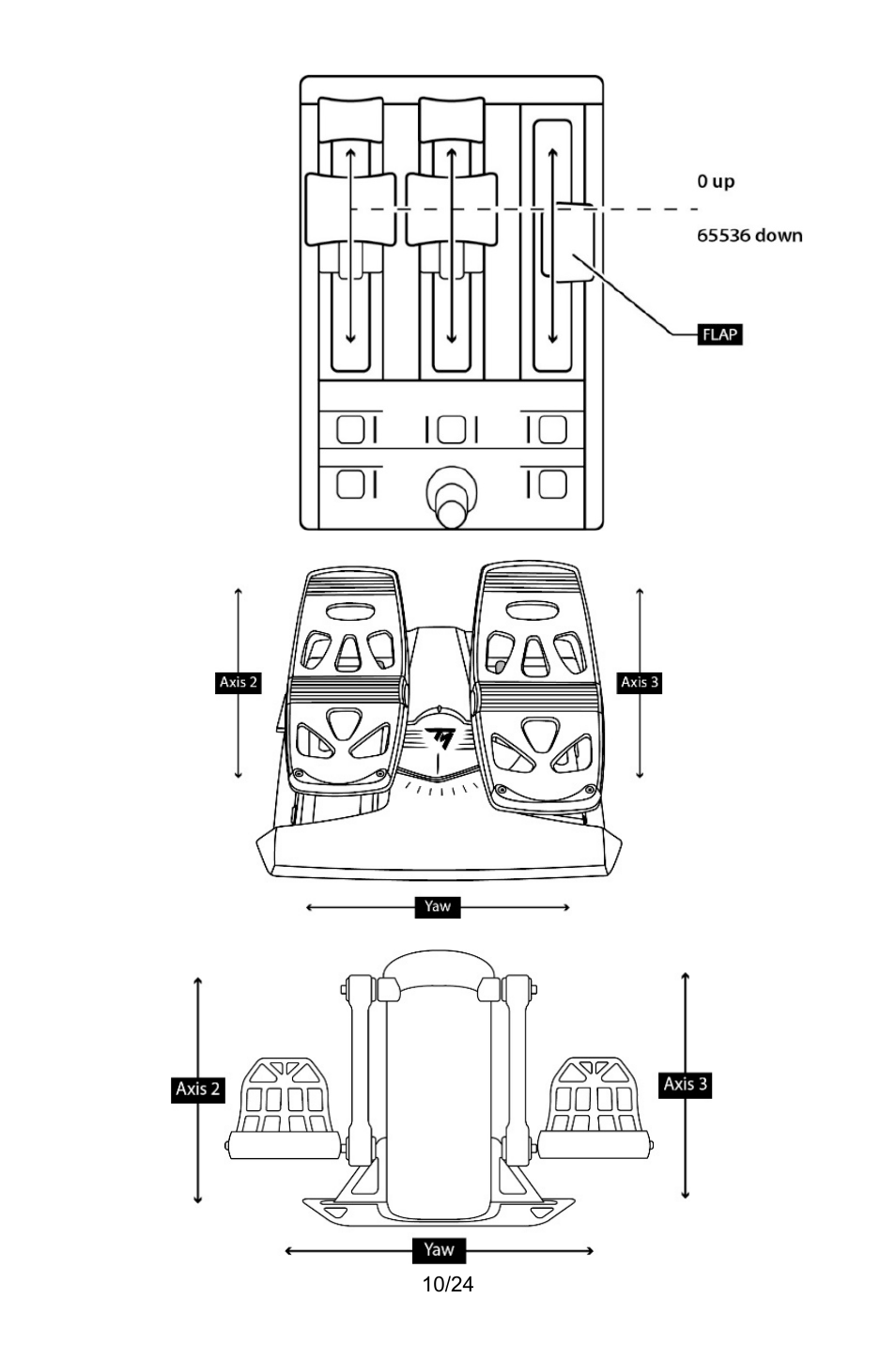 Thrustmaster TCA Yoke Pack Boeing Edition Flight Stick & Quadrant Bundle User Manual | Page 35 / 499