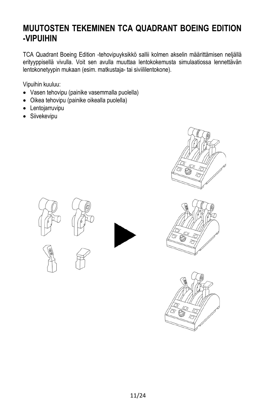 Thrustmaster TCA Yoke Pack Boeing Edition Flight Stick & Quadrant Bundle User Manual | Page 414 / 499