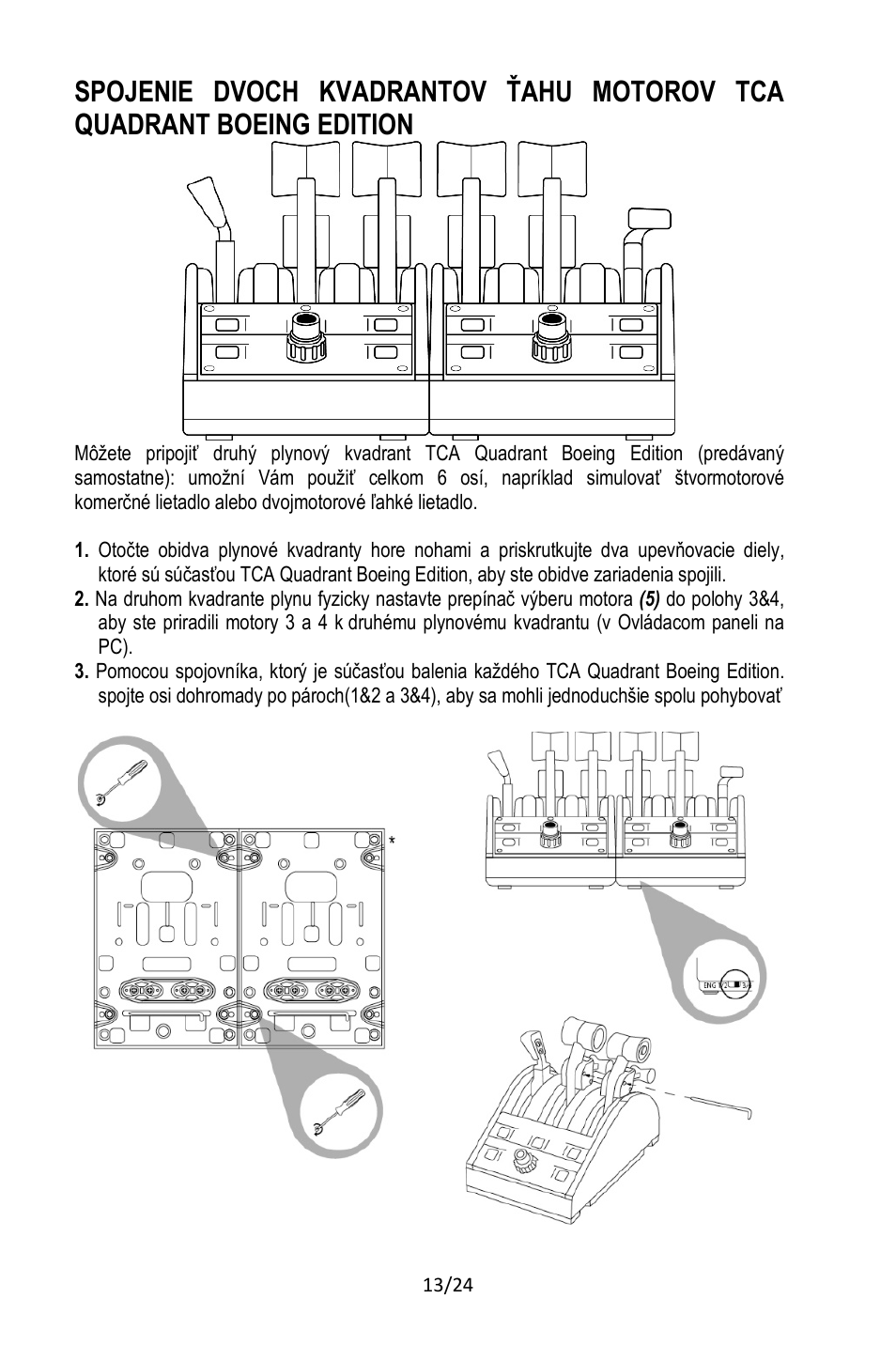 Thrustmaster TCA Yoke Pack Boeing Edition Flight Stick & Quadrant Bundle User Manual | Page 440 / 499