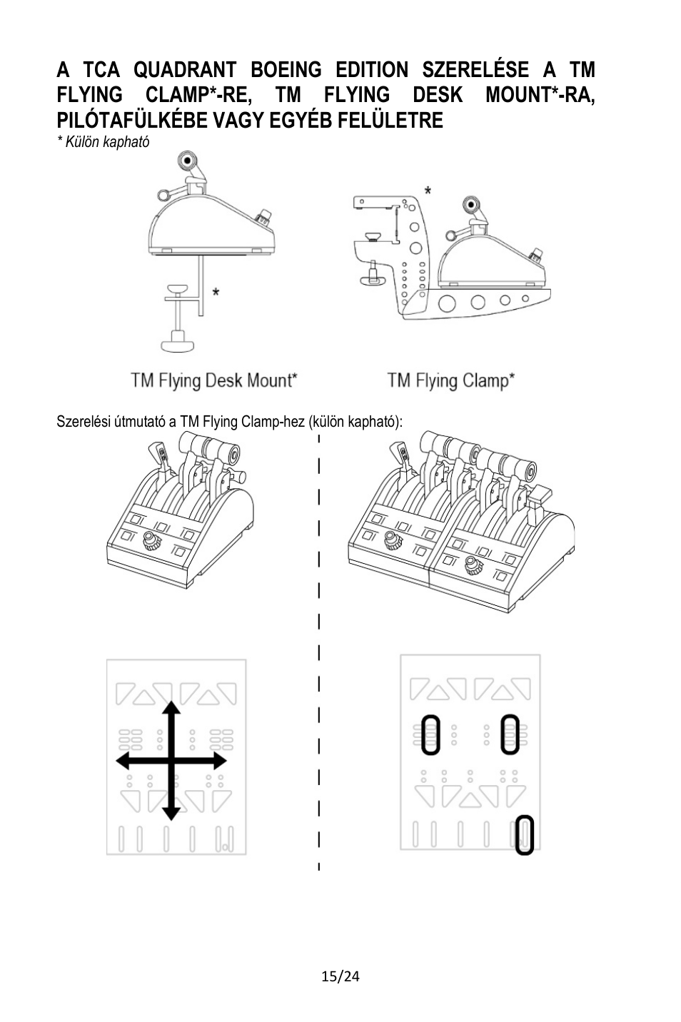 Thrustmaster TCA Yoke Pack Boeing Edition Flight Stick & Quadrant Bundle User Manual | Page 466 / 499