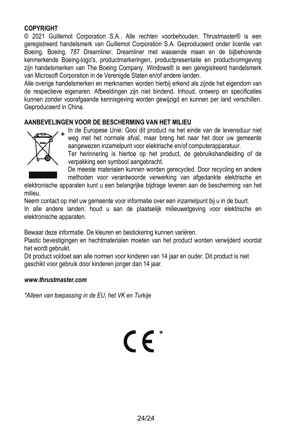 Thrustmaster TCA Yoke Pack Boeing Edition Flight Stick & Quadrant Bundle User Manual | Page 97 / 499