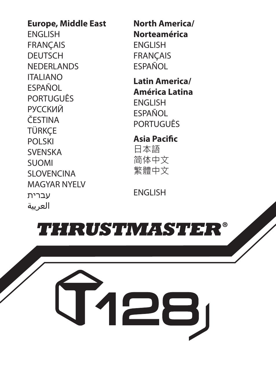 Thrustmaster T128 Racing Wheel and Pedal Set for Xbox Series X/S & PC User Manual | 523 pages