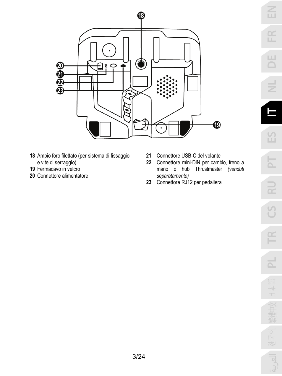 Thrustmaster T128 Racing Wheel and Pedal Set for Xbox Series X/S & PC User Manual | Page 100 / 523