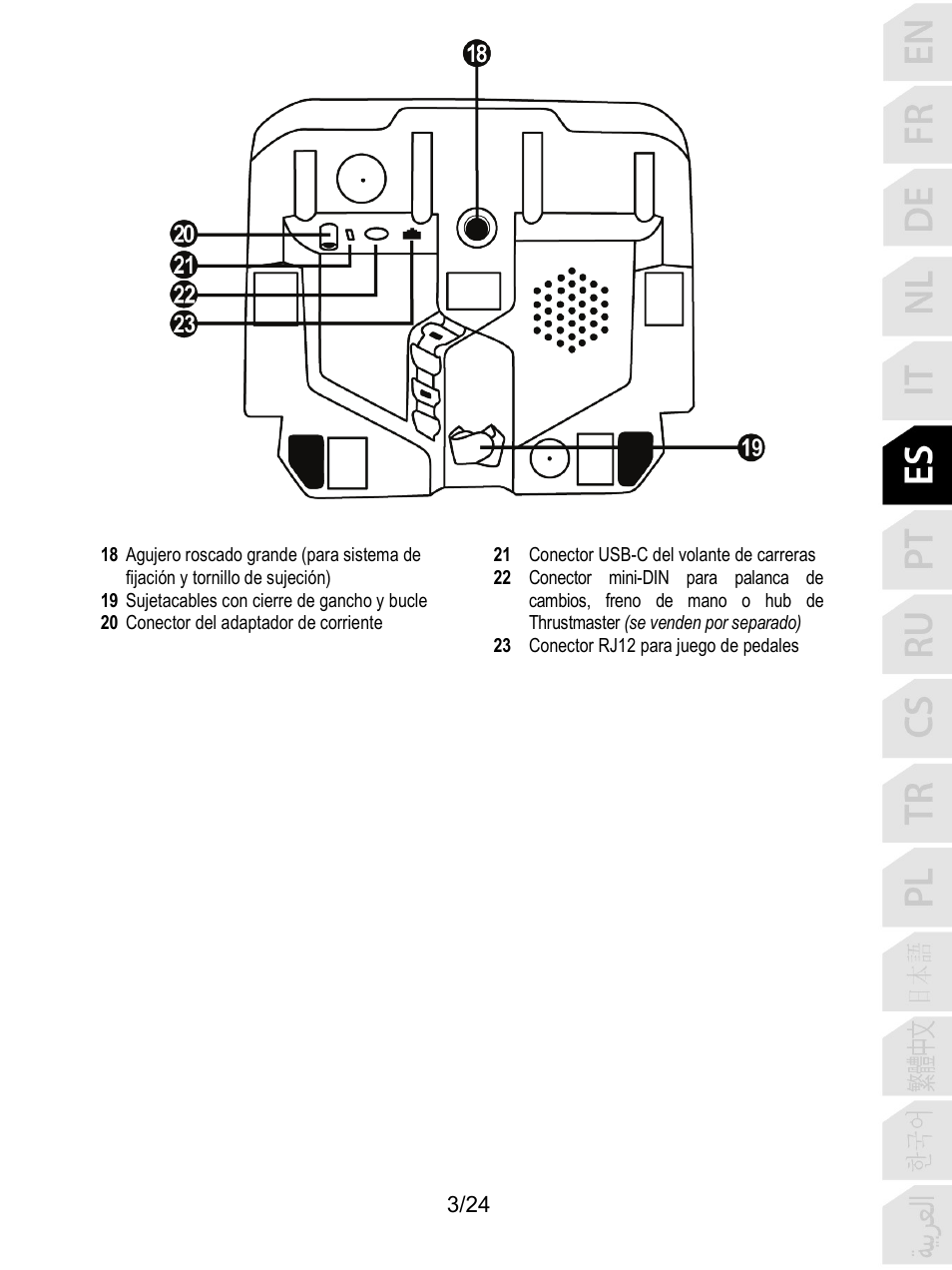 Thrustmaster T128 Racing Wheel and Pedal Set for Xbox Series X/S & PC User Manual | Page 124 / 523