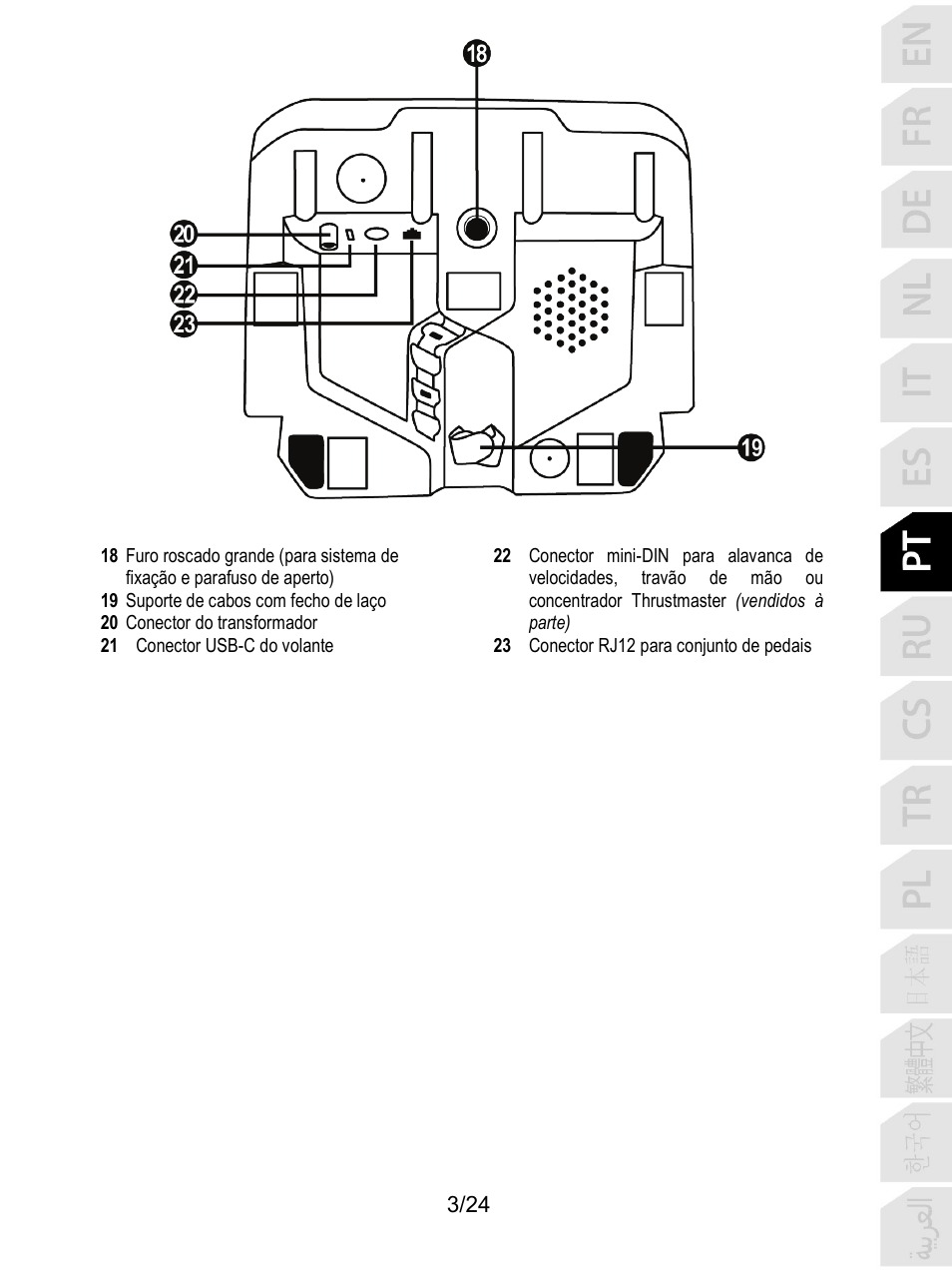 Thrustmaster T128 Racing Wheel and Pedal Set for Xbox Series X/S & PC User Manual | Page 148 / 523