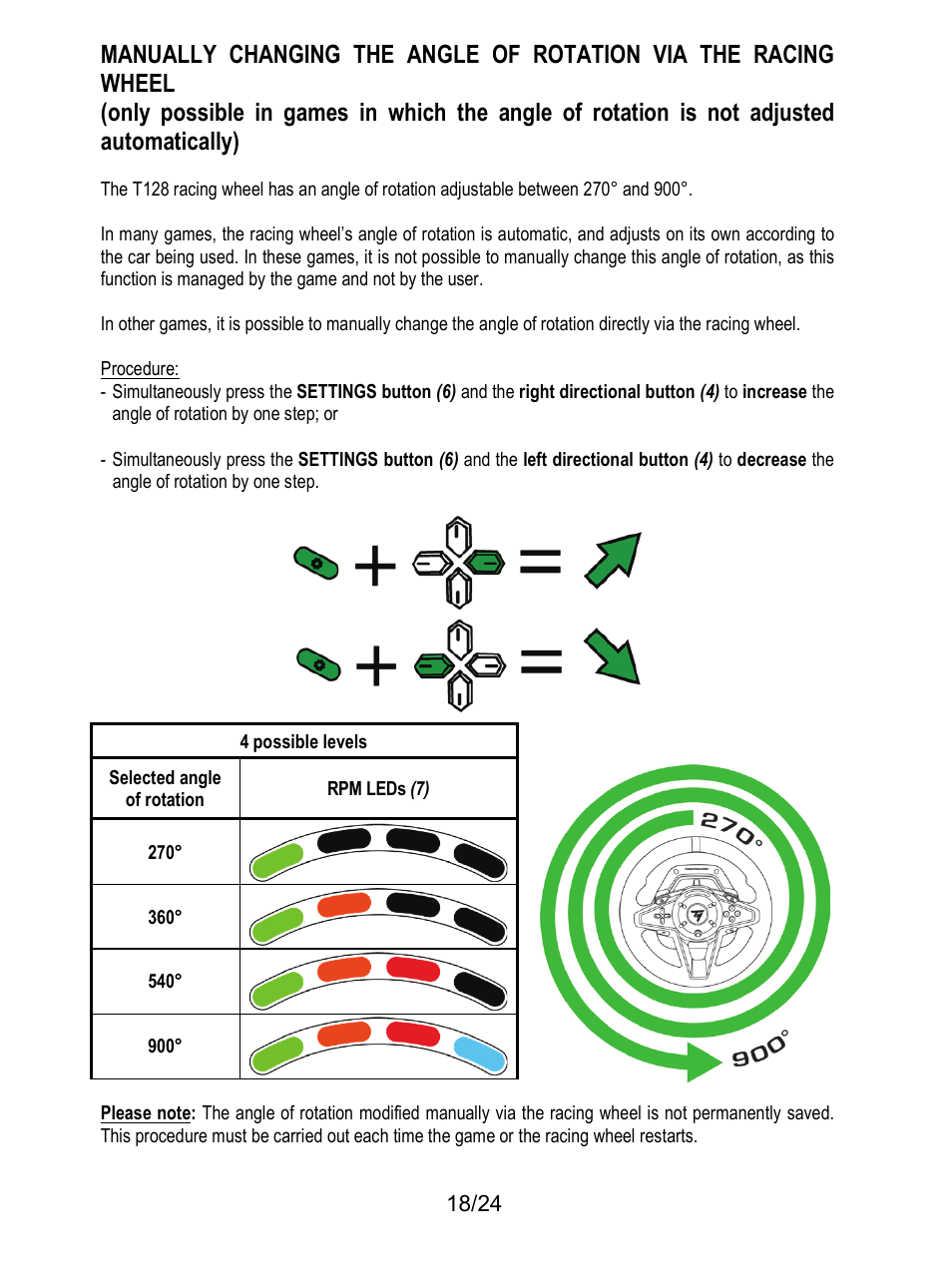 Thrustmaster T128 Racing Wheel and Pedal Set for Xbox Series X/S & PC User Manual | Page 19 / 523